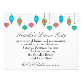 Ornaments Delight Invitations
