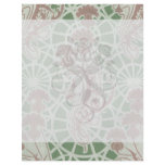 ornate art nouveau flora pattern design flyer