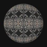 Ornate Black Ball Fridge Magnet