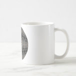 Ornate Black Ball Mug