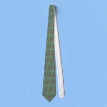 Ornate butterfish necktie