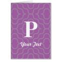 Ornate Contemporary Monogram - Letter P cards by fantasian_angel Ornate Contemporary Monogram - Letter P cards