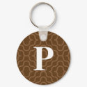 Ornate Contemporary Monogram - Letter P keychains by fantasian_angel Ornate Contemporary Monogram - Letter P keychains