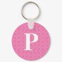 Ornate Contemporary Monogram - Letter P keychains by fantasian_angel Ornate Contemporary Monogram - Letter P keychains