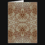 Ornate Cream Ball Card