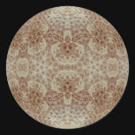 Ornate Cream Ball Stickers