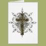 Ornate Cross Greeting Card