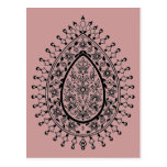 Ornate design post cards