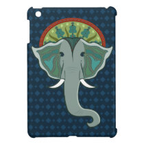 Ornate Elephant - Dark - iPad Mini Case Cover ipad mini cases