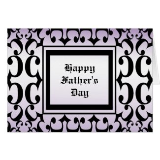 Ornate Fathers Day Card
