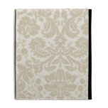 Ornate floral art nouveau pattern beige caseable cases
