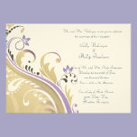 Ornate Floral Pattern invitations