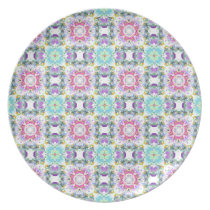 Ornate Floral Pattern plates