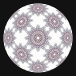 Ornate Flower Stickers