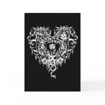 Ornate Gothic Heart cards