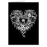 Ornate Gothic Heart Cards