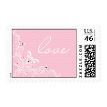 Ornate Love Wedding Postage Stamp