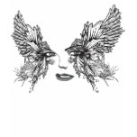 Ornate Mask t-shirts