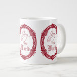 Ornate Oval Joy to the World Jumbo Mug
