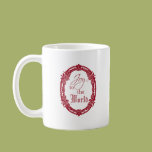 Ornate Oval Joy to the World Mugs