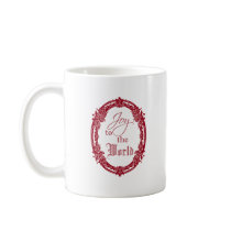 Ornate Oval Joy to the World Mugs