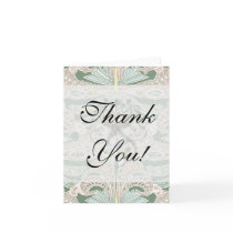 ornate pastel art nouveau pattern art card