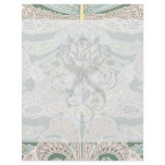 ornate pastel art nouveau pattern art flyer