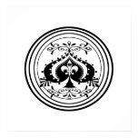 Ornate Poker Art Design Posters