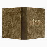 Ornate Recipe Binder