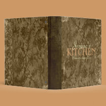 Ornate Recipe Binder binders