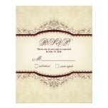 Ornate Vintage RSVP Cards Custom Announcement