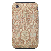 ornate william morris flora tapestry damask design iphone 3 tough cover