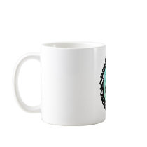 Ornated Framed Owl mugs