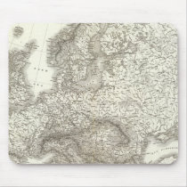 Orograph Europa - Physical Map of Europe Mouse Pad