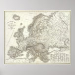 Orograph Europa - Physical Map of Europe