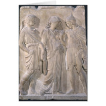 Orpheus, Eurydice and Hermes Greeting Cards