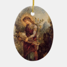 Orpheus music god christmas tree ornaments