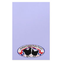 Orpington Club Logo Personalized Stationery