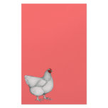 Orpington White Hen Custom Stationery