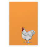 Orpington White Rooster Custom Stationery