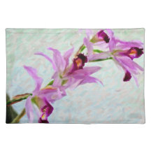 Orquídea del Laelia Mantel Individual