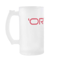 'Orrible Frosted Stein mugs