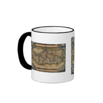 Ortelius World Map 1570 Mug