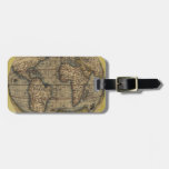 Ortelius World Map Luggage tag