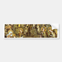 Ortenberger Altar Scene The Holy Kinship By Meiste Bumper Sticker
