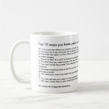 Ortho Nurse Mug