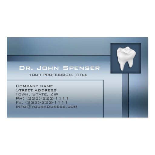 Orthodontist Business Card