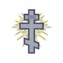 Orthodox Cross embroidered shirts by ZazzleEmbroidery Orthodox Cross embroidered shirts