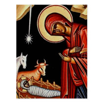 Orthodox Nativity III postcards