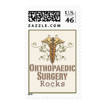 Orthopaedic Surgery Rocks Caduceus Stamp